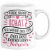 Valentinstag Tasse Geschenk für Ihn Sie Männer Für Paare Freundin Geschenkidee Kaffee-Becher Liebe Keine Sorge Schatz Ich Werde Dich Den Rest Deines Lebens Nerven Weiß Trendation