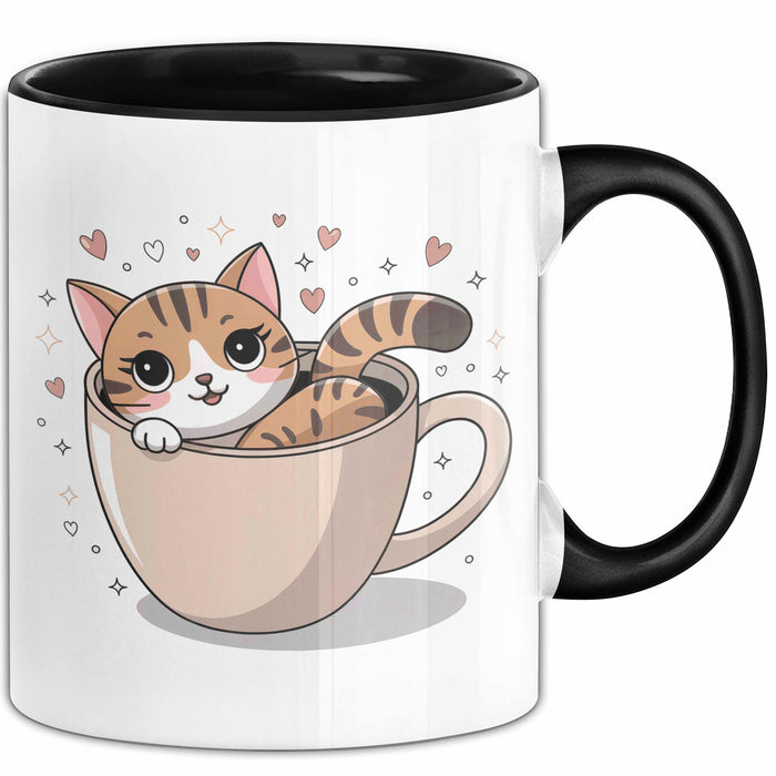 Katzenbesitzer Tasse Geschenk Lustige Geschenkidee Spruch Für Katzen Eltern Trendation