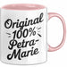 Petra-Marie Tasse Geschenk Original 100% Petra-Marie Geschenkidee Geburtstag Rosa Trendation
