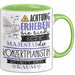 Konzertpianistin Tasse Geschenk Lustiger Spruch Bitte Erheben Sie Sich Seine Majestät Die Konzertpianistin Betritt Den Raum Grün Trendation