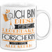 Forscherin Tasse Geschenk Ich Bin Diese Eine Legendäre Forscherin Von Der Alle Reden Geschenkidee Geburtstag Weihnachten Weiß Trendation