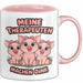 Schweinebauer Schweine Tier Tasse Geschenk Lustige Geschenkidee Spruch Meine Therapeuten Machen Oink Rosa Trendation