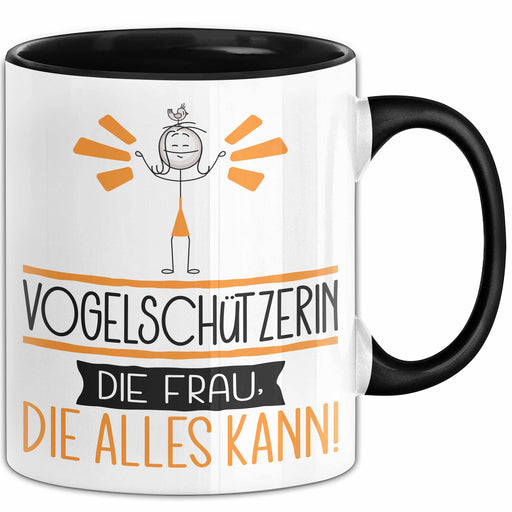 Vogelschützerin Geschenk Tasse Becher Die Frau Die Allen Kann Geschenkidee für eine Vogelschützerin Lustig Trendation