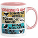 Schwangerschaft Verkünden 2025 Tasse Geschenk Mann Vorhersage für 2025 Schmutzige Windeln Schlaflose Nächte Kaffee-Becher Rosa Trendation