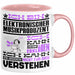 Elektronischer Musikproduzent Geschenk Tasse Lustige Geschenkdiee für einen Elektronischer Musikproduzent Geburtstag Ich Bin Elektronischer Musikproduzent Ich Kann Es Dir Erklären Aber Nicht Für Dich Verstehen Rosa Trendation