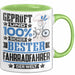 Fahrradfahrer Geschenk Lustiger Spruch für Fahrradfahrer Geschenkidee Bester Fahrradfahrer Der Welt Grün Trendation