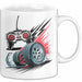 RC Car Fahrer Tasse Geschenkidee Fernsteuerungsauto Fan Geschenkidee Lustig Weiß Trendation