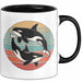 Wal Tier Tasse Geschenk Lustige Geschenkidee Spruch Schwarz Trendation