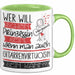 Gitarrenvirtuosin Tasse Geschenk Spruch Wer Will Schon Prinzessin Sein Wenn Man Auch Gitarrenvirtuosin Sein Kann Grün Trendation