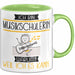 Musikschülerin Tasse Geschenk Ich Bin Musikschülerin Warum Weil Ich Es Kann Geschenkidee Geburtstag Grün Trendation