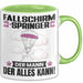 Fallschirmspringer Tasse Geschenk für Fallschirmspringer Der Mann Der Alles Kann Geschenkidee zum Geburtstag Grün Trendation