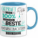 Beste Naturbeobachterin Der Welt Tasse Geschenk für Eine Naturbeobachterin Geprüft Und Sicher Geschenkidee Geburtstag Weihnachten Blau Trendation