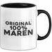 Maren Tasse Original 100% Maren Geschenk Schwarz Trendation