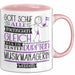 Musikmanagerin Geschenk Becher Tasse Gott Schuf Alle Menschen Gleich Nur Die Besten Durfeten Musikmanagerin Werden Geschenkidee Lustig Rosa Trendation