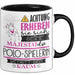 Polo-Spielerin Tasse Geschenk Lustiger Spruch Bitte Erheben Sie Sich Seine Majestät Die Polo-Spielerin Betritt Den Raum Schwarz Trendation