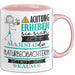 Naturbeobachterin Tasse Geschenk Lustiger Spruch Bitte Erheben Sie Sich Seine Majestät Die Naturbeobachterin Betritt Den Raum Rosa Trendation
