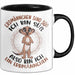 Erdmännchen Tier Tasse Geschenk Lustige Geschenkidee Spruch Erdmännchen Sind Süß Schwarz Trendation