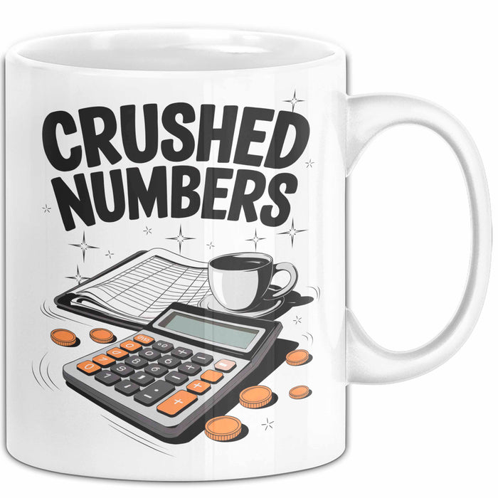 Buchhalter Tasse Geschenk Lustige Geschenkidee Spruch Für Zahlen Jongleure Weiß Trendation