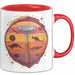 Geologe Tasse Geschenk Lustige Geschenkidee Spruch Für Erd Entdecker Rot Trendation
