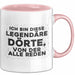 Doerte Tasse Ich Bin Diese Legendaere Doerte, Von Der Alle Reden Geschenk Rosa Trendation