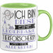 Tierforscherin Tasse Geschenk Ich Bin Diese Eine Legendäre Tierforscherin Von Der Alle Reden Geschenkidee Geburtstag Weihnachten Grün Trendation