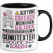 Songtexter Geschenk Tasse Lustiger Spruch Erheben Sie Sich Der Songtexter Betritt den Raum Schwarz Trendation