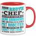 Chef Tasse Geschenk Von Mitarbeitern Lustiger Spruch Auch Der Beste Chef Ist Nur So Gut Wie Mitarbeiter Becher Rot Trendation
