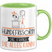 Hundefrisörin Geschenk Tasse Becher Die Frau Die Allen Kann Geschenkidee für eine Hundefrisörin Lustig Grün Trendation