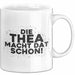 Thea Tasse Die Thea Macht Dat Schon Geschenk Weiß Trendation