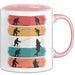 Angelliebhaber Fischer Retro Tasse Geschenk Lustige Geschenkidee Spruch Rosa Trendation