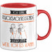Rucksackreisende Tasse Geschenk Ich Bin Rucksackreisende Warum Weil Ich Es Kann Geschenkidee Geburtstag Rot Trendation