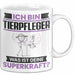 Tierpfleger Tasse Geschenk für Tierpfleger Geburtstag Lustiger Spruch Kaffee-Becher Was Ist Deine Superkraft Weiß Trendation