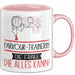 Parkour-Trainerin Geschenk Tasse Becher Die Frau Die Allen Kann Geschenkidee für eine Parkour-Trainerin Lustig Rosa Trendation