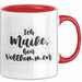 Maike Tasse Ich Maike, Bin Vollkommen Geschenk Rot Trendation