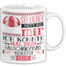 Fallschirmsprung-Begleiter Geschenk Tasse Sei Lieber Nett Zu Mir Ich Könnte Mal Dein Fallschirmsprung Begleiter Sein Weiß Trendation