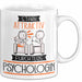 Psychologin Tasse Geschenk Becher Stark Attraktiv Furchtlos Psychologin Lustige Geschenkidee Weiß Trendation