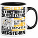 Tonstudio-Besitzer Geschenk Tasse Lustige Geschenkdiee für einen Tonstudio-Besitzer Geburtstag Ich Bin Tonstudio-Besitzer Ich Kann Es Dir Erklären Aber Nicht Für Dich Verstehen Schwarz Trendation