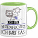 Geschenk für Wildtieraufzüchterin Tasse Lustige Geschenkidee Geburtstag Ich Bin Wildtieraufzüchterin Ich Darf Das Grün Trendation