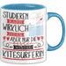 Kitesurferin Tasse Lustiges Geschenk Studieren Kann Wirklich Jeder Nur Die Besten Werden Kitesurferin Blau Trendation