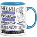 Hundeausstellerin Tasse Geschenk Spruch Wer Will Schon Prinzessin Sein Wenn Man Auch Hundeausstellerin Sein Kann Blau Trendation