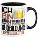 Brauer und Mälzer Ausbildung Tasse Geschenk Ich Bin Brauer und Mälzer In Der Ausbildung Ich Darf Das Geschenkidee Spruch Schwarz Trendation
