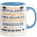 Schwiegervater Geschenk Von Schwiegertochter Geschenkidee Tasse Spruch Becher Blau Trendation