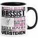Bassist Geschenk Kaffee-Tasse Geschenkidee für Bassist Ich Bin Bassist Ich Kann Es Dir Erklären Jedoch Nicht Für Dich Verstehen Spruch Lustig Schwarz Trendation