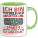 Physiklehrer Unterricht Tasse Geschenk Lustige Geschenkidee Spruch Ich Bin Physiklehrer Grün Trendation