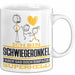 Schwiegeronkel Geschenk Tasse Ich Bin Schwiegeronkel Aber Sag Doch Einfach Superheld Lustige Geschenkdiee für Schwiegeronkel Kaffee-Becher Weiß Trendation