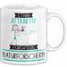 Naturforscherin Tasse Geschenk Becher Stark Attraktiv Furchtlos Naturforscherin Lustige Geschenkidee Weiß Trendation