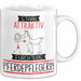 Pferdepflegerin Tasse Geschenk Becher Stark Attraktiv Furchtlos Pferdepflegerin Lustige Geschenkidee Weiß Trendation