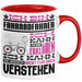 Fahrradfahrer Geschenk Tasse Lustige Geschenkdiee für einen Fahrradfahrer Geburtstag Ich Bin Fahrradfahrer Ich Kann Es Dir Erklären Aber Nicht Für Dich Verstehen Rot Trendation