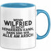 Wilfried Tasse Wenn Wilfried Nicht Repariert, Sind Wir Am Arsch Geschenk Blau Trendation