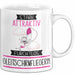 Gleitschirmfliegerin Tasse Geschenk Becher Stark Attraktiv Furchtlos Gleitschirmfliegerin Lustige Geschenkidee Weiß Trendation